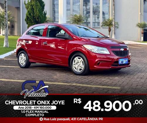 CHEVROLET ONIX 1.0 MPFI JOY 8V FLEX 4P MANUAL